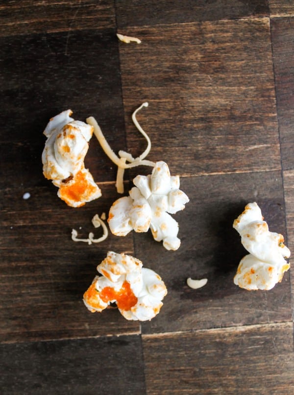 Sriracha Cheddar Popcorn