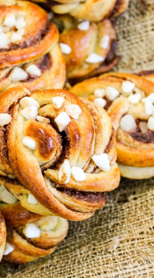 Swedish Cinnamon Buns with Cardamom