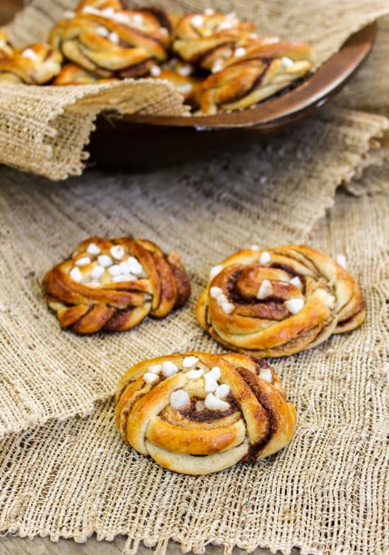 Swedish Cinnamon Buns with Cardamom