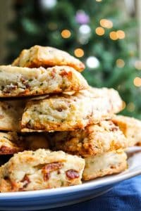 Overnight Bacon and White Cheddar Scones from TheFoodCharlatan.com