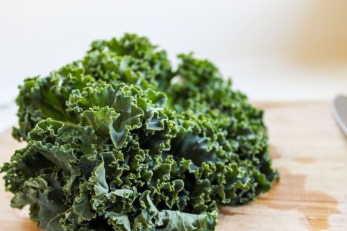 Kale, Chicken & White Bean Soup with Parmesan Shavings