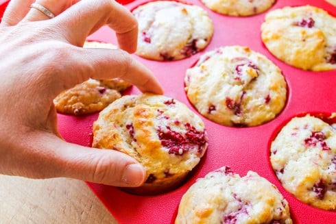 Raspberry Lemon Muffins