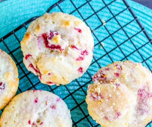 Raspberry Lemon Muffins