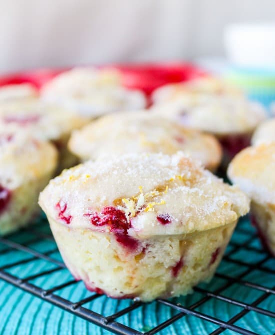 Raspberry Lemon Muffins