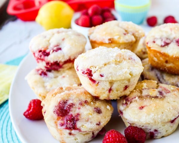 Raspberry Lemon Muffins