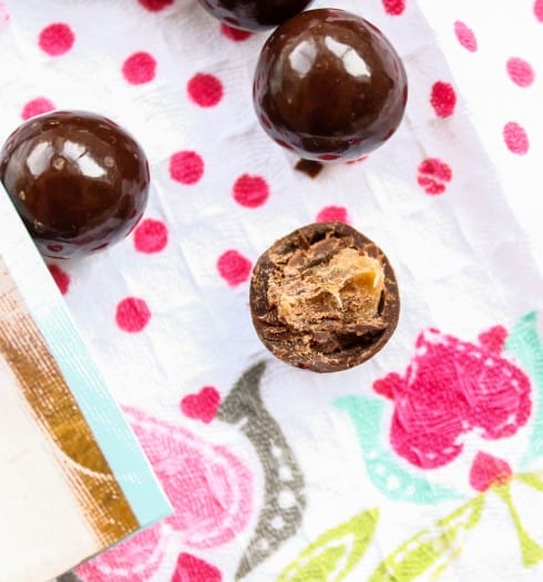 Browned Butter Blondies with Sea Salt Butterscotch Caramels