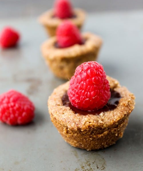 Secret-Ingredient Chocolate Pecan Bites (Gluten Free!) from The Food Charlatan