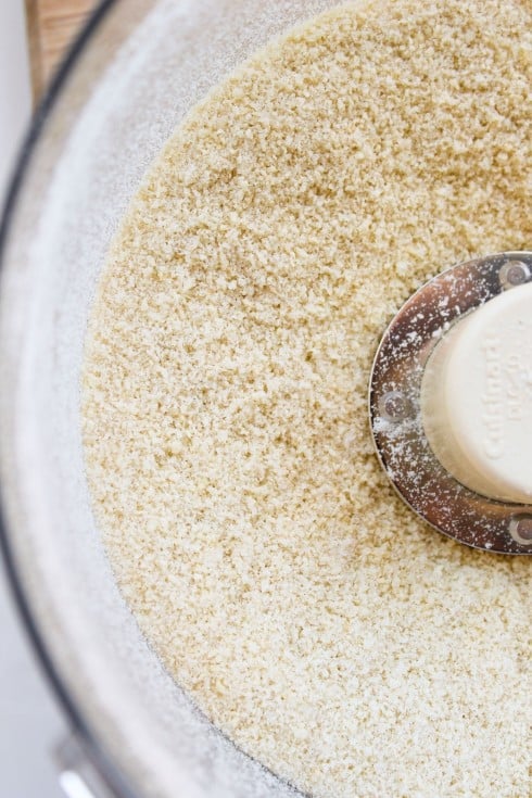 panko breadcrumbs finely ground in a food processor for making meatloaf. 