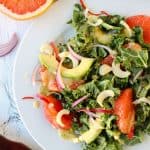 Grapefruit, Kale & Hearts of Palm Salad from TheFoodCharlatan.com