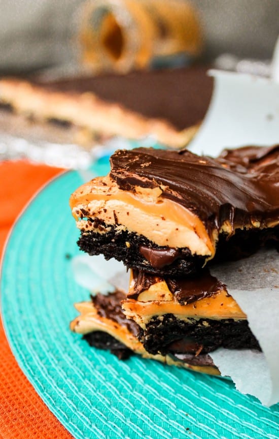 Snickers Brownie Bars