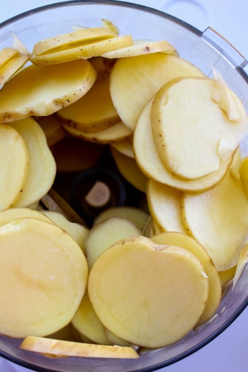 Gruyere-Crisped Potatoes Au Gratin