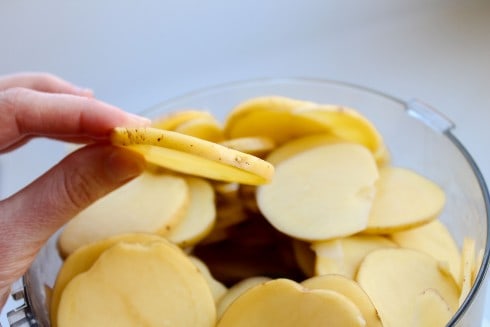 Gruyere-Crisped Potatoes Au Gratin