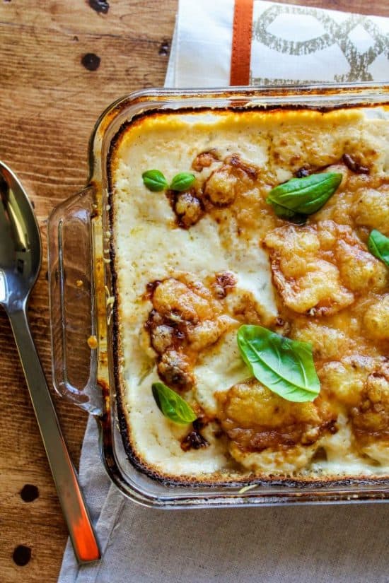 Gruyère-Crisped Potatoes Au Gratin - The Food Charlatan