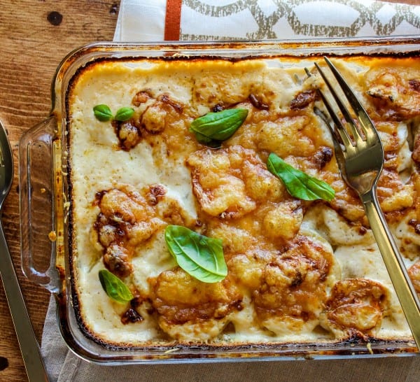 Gruyère-Crisped Potatoes Au Gratin