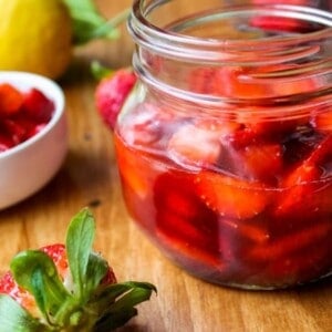 Fresh Strawberry Topping