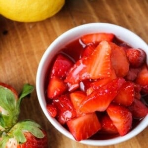 Fresh Strawberry Topping