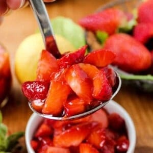 Fresh Strawberry Topping