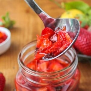 Fresh Strawberry Topping