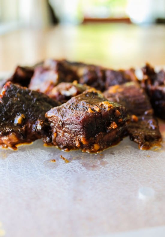 CrockPot Thai Steak Salad with Peanut-Hoisin Sauce