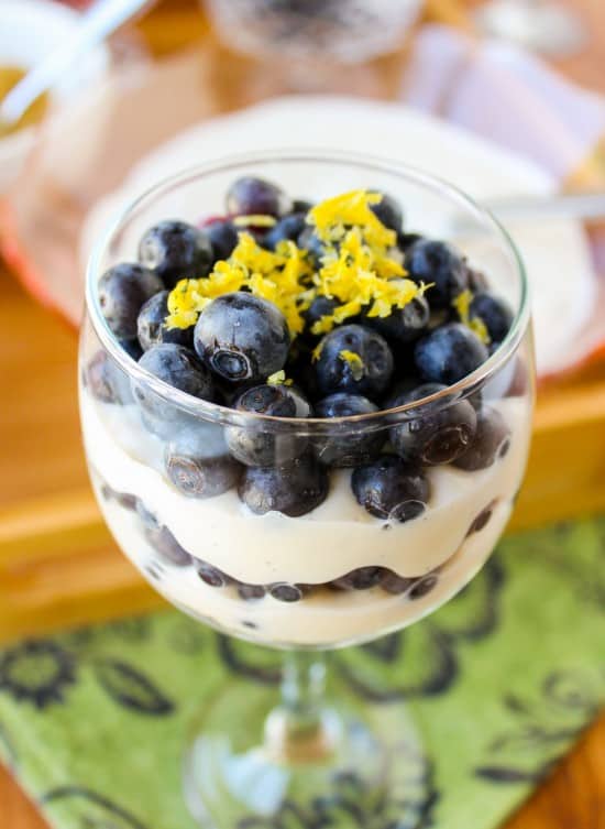 No Bake Cheesecake Parfait Bar