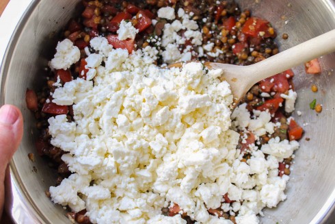 Fresh Bruschetta and Lentil Dip