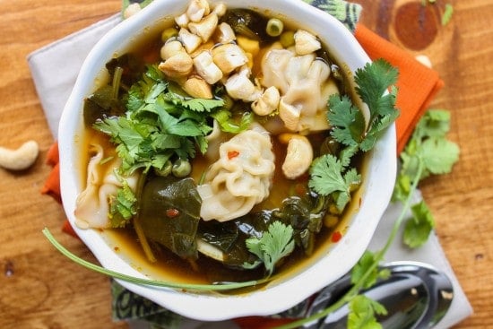 10 Minute Wonton Soup