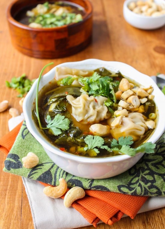 10 Minute Wonton Soup