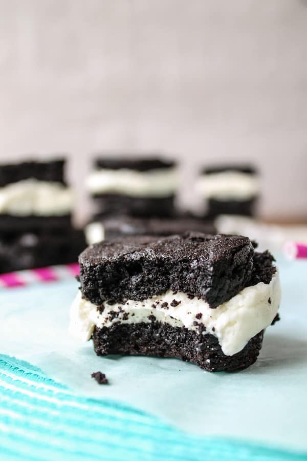 Homemade Brownie Oreos