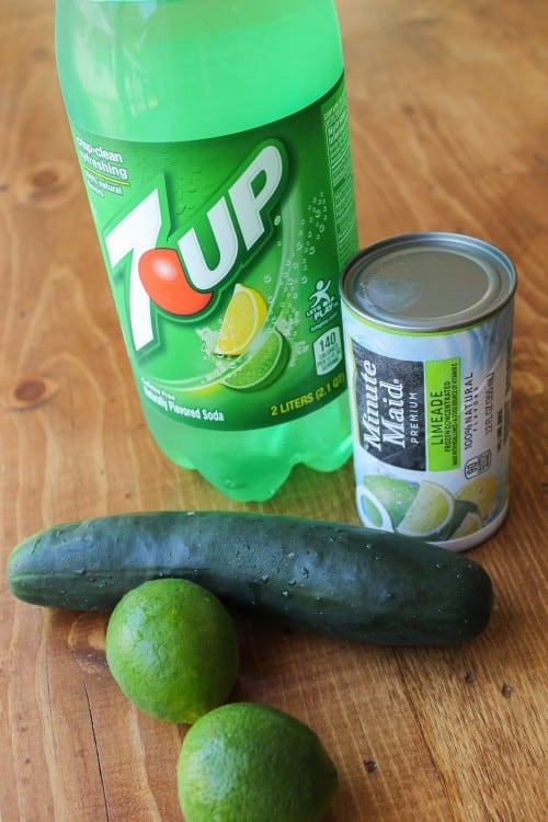 Easy Cucumber Lime Punch