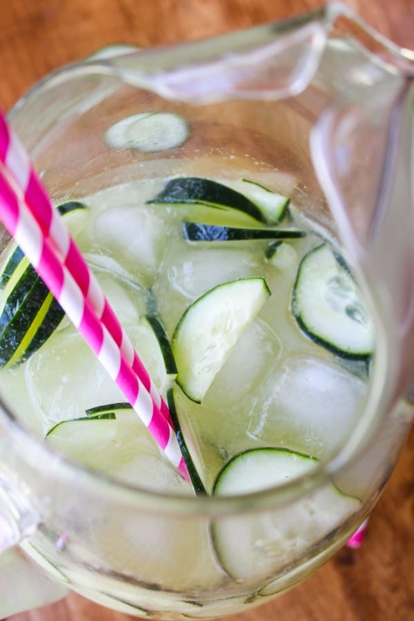 Easy Cucumber Lime Punch