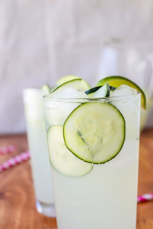 Easy Cucumber Lime Punch