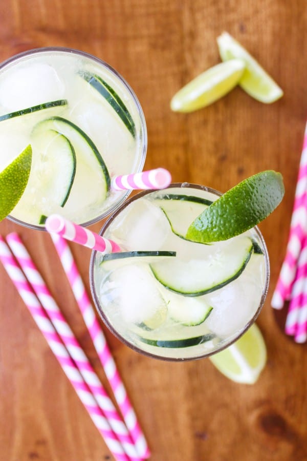 Easy Cucumber Lime Punch