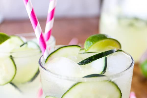 Easy Cucumber Lime Punch