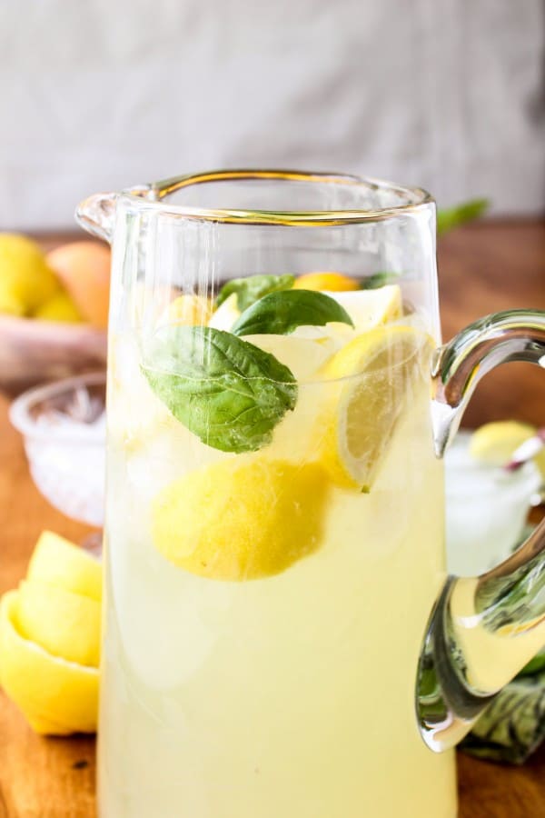 Easy Basil Lemonade • Keeping It Simple Blog