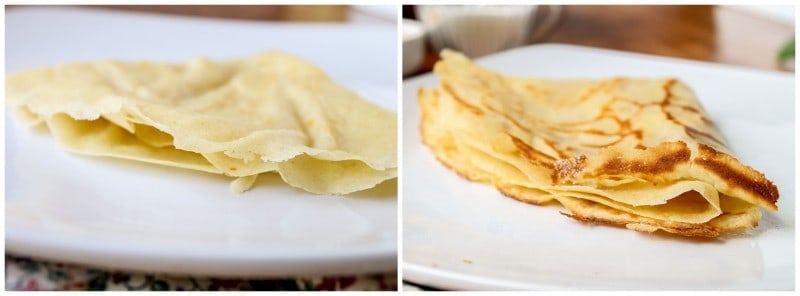 Meyer Lemon and Cardamom Crepes