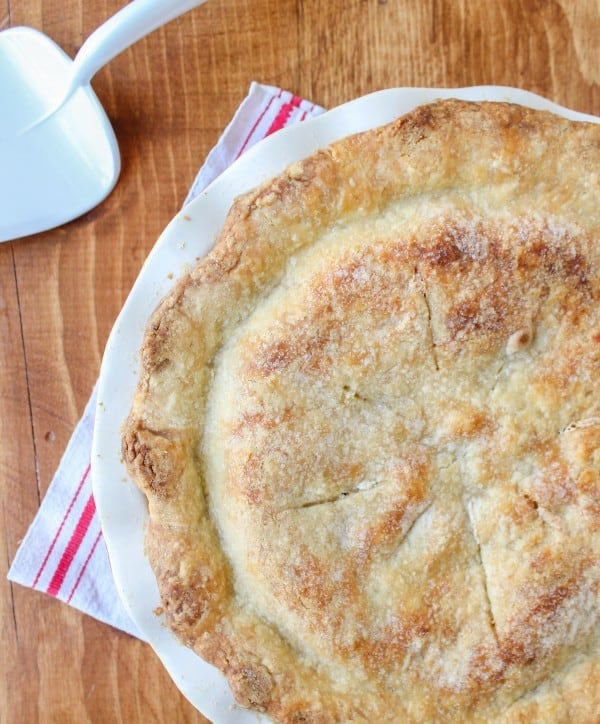 Rhubarb Custard Pie