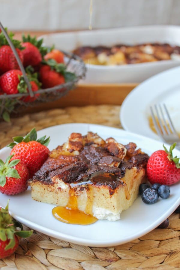 Cream Cheese French Toast Casserole