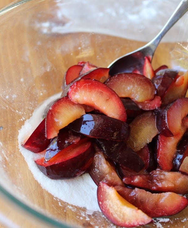 Plum Tartlets with Cinnamon-Rye Crust