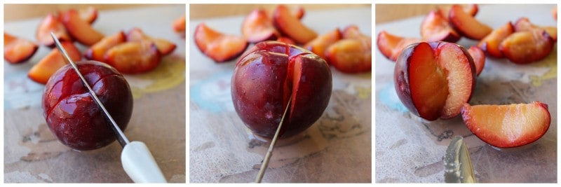 Plum Tartlets with Cinnamon-Rye Crust