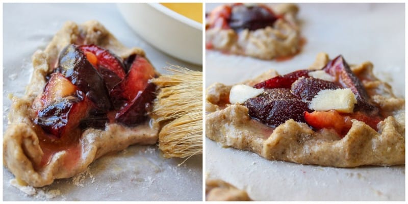 Plum Tartlets with Cinnamon-Rye Crust