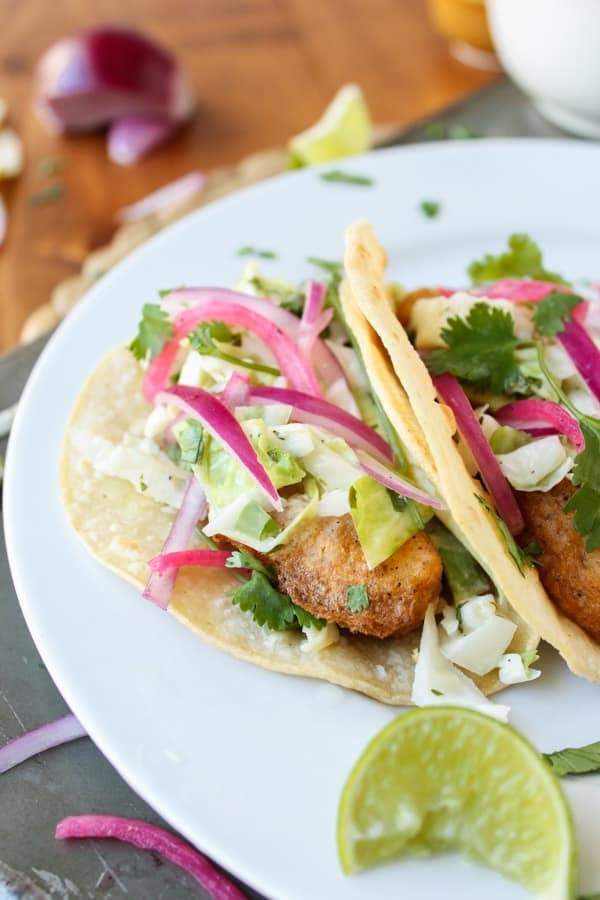 Beer Battered Fish Tacos Recipe