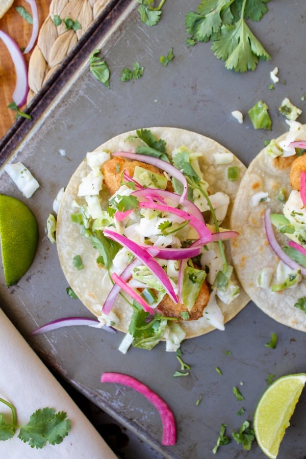 Battered Fish Tacos