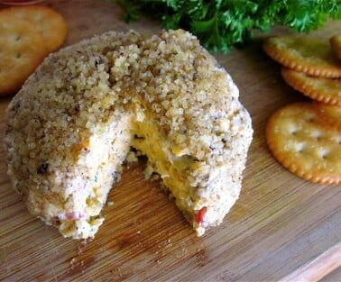 Pimiento Cheese Ball from TheFoodCharlatan.com