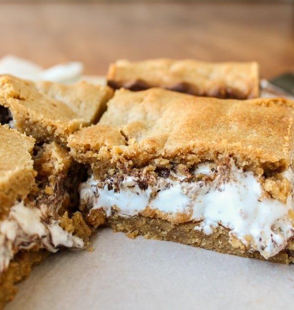 Peanut Butter S'mores Bars