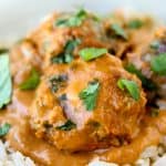 Chicken Tikka Masala Meatballs | TheFoodCharlatan.com