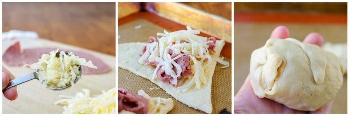 Reuben-Stuffed Crescent Rolls | TheFoodCharlatan.com