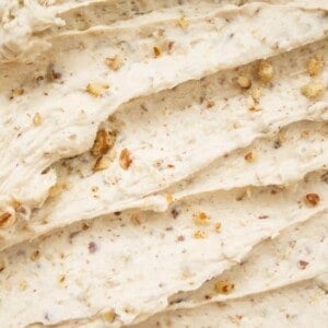 Maple Pecan Frosting from TheFoodCharlatan.com