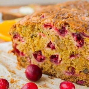 Cranberry Orange Walnut Bread from The Food Charlatan