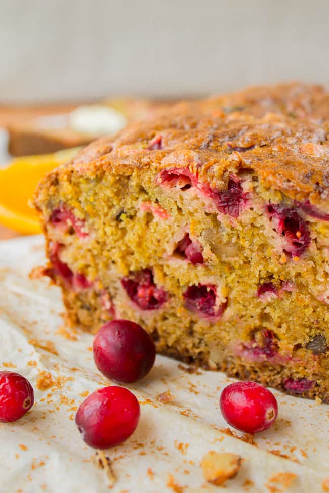 Cranberry Orange Walnut Bread from The Food Charlatan