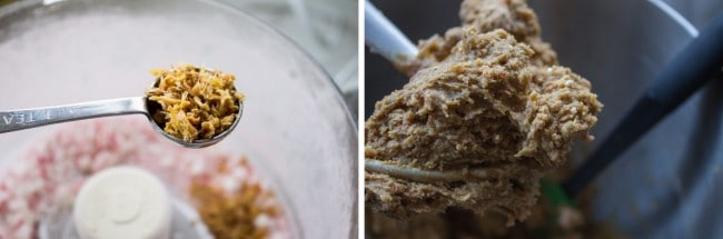 Frosted Peppermint Gingerbread Bars from The Food Charlatan